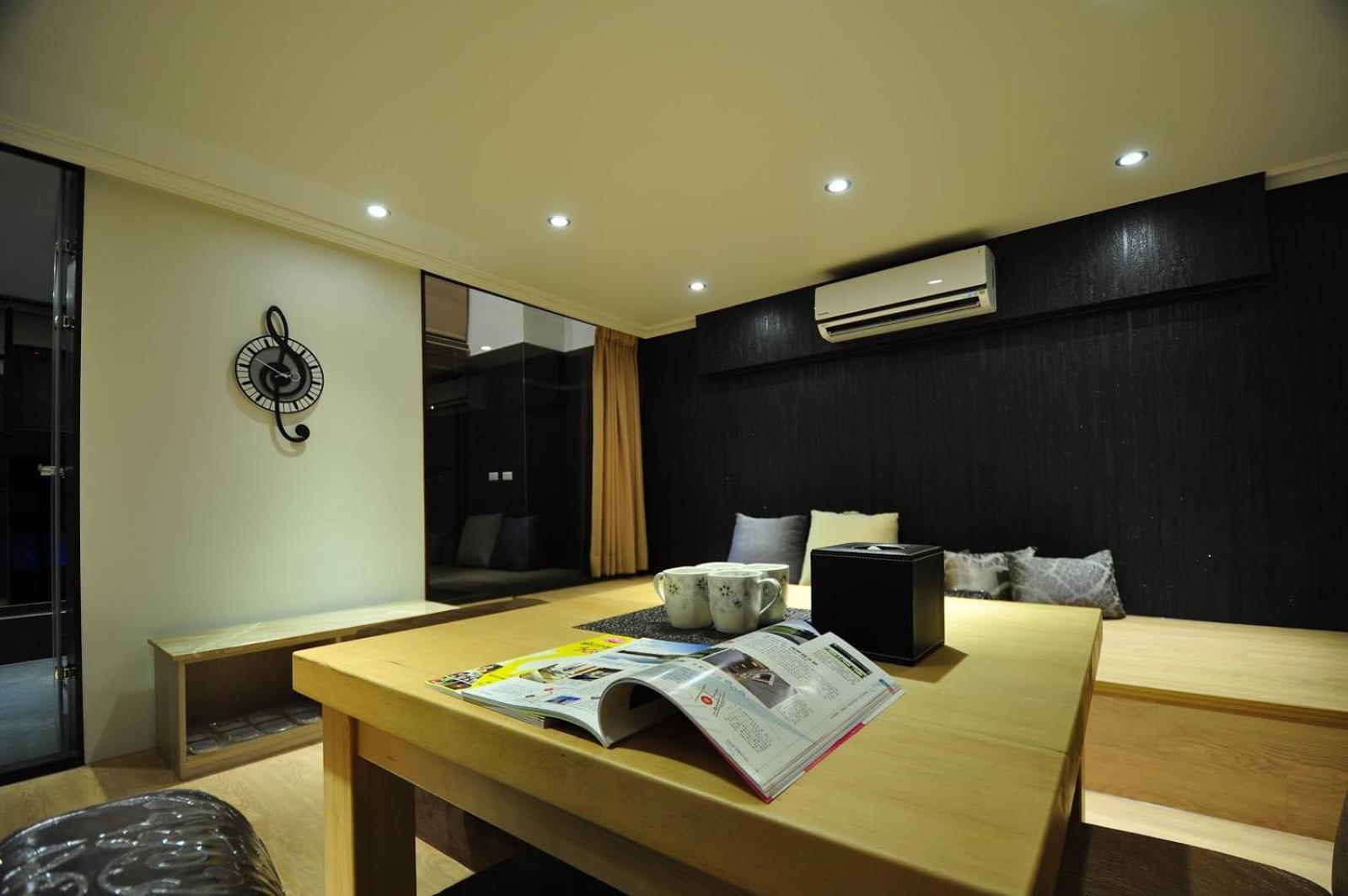 58˚ Hotspring Hotel Jiaoxi Rum bild