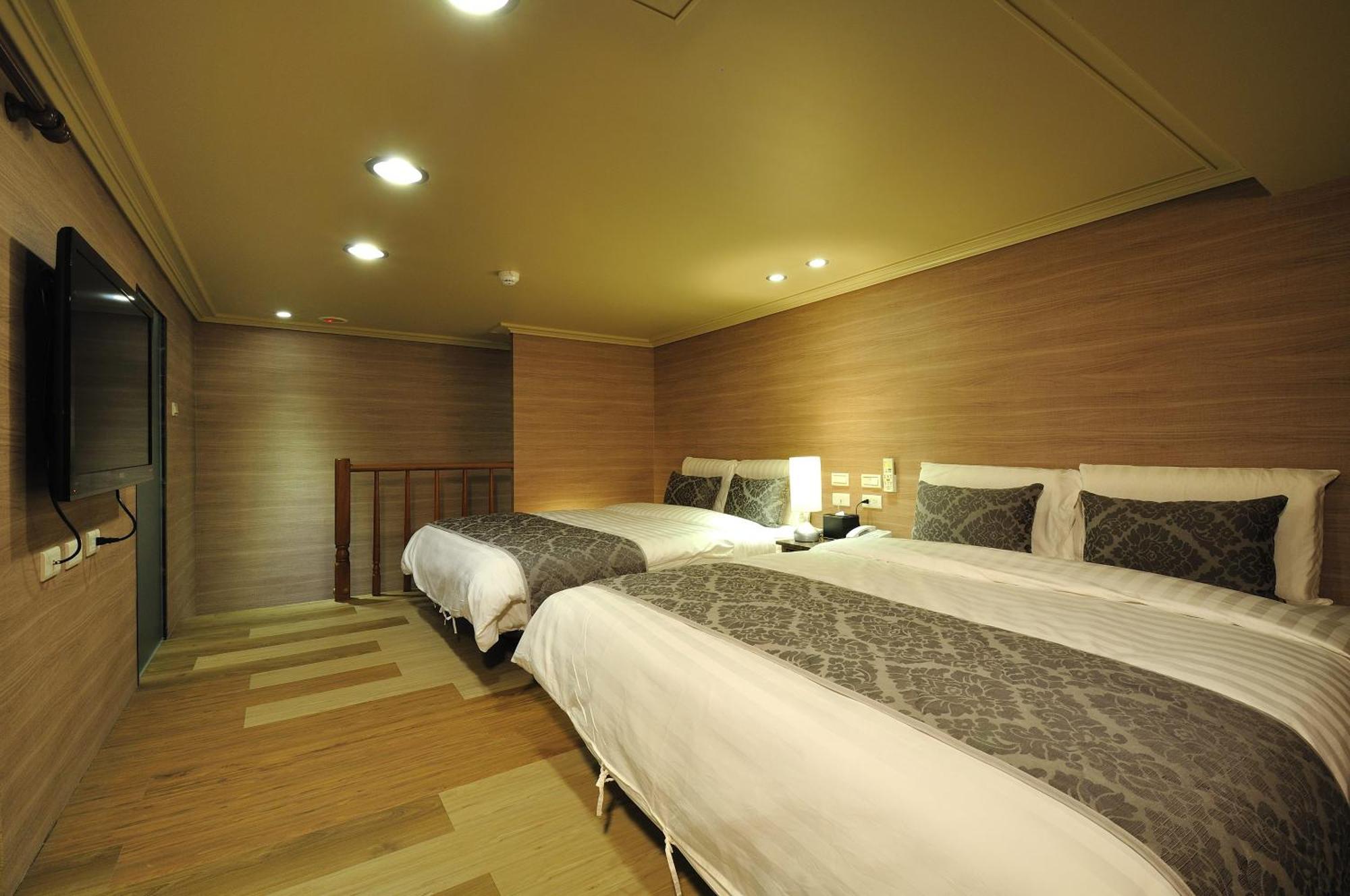 58˚ Hotspring Hotel Jiaoxi Rum bild
